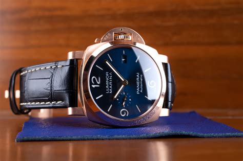 Review of the Panerai Goldtech Luminor Marina PAM1112.